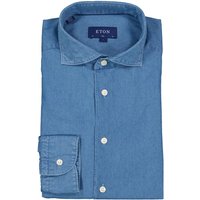 ETON Herren Hemd blau Slim Fit von Eton