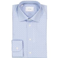 ETON Herren Hemd blau gemustert Slim Fit ETON Herren Hemd blau gemustert Slim Fit von Eton