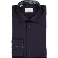 ETON Herren Hemd blau Baumwolle von Eton