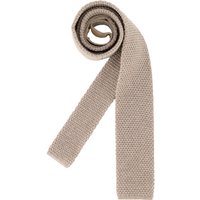 ETON Herren Krawatte beige unifarben von Eton