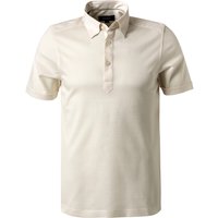 ETON Herren Polo-Shirt beige Baumwoll-Piqué meliert von Eton