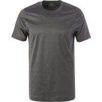 ETON Herren T-Shirt grau Baumwolle Slim Fit von Eton