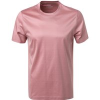 ETON Herren T-Shirt rosa Baumwolle Slim Fit von Eton