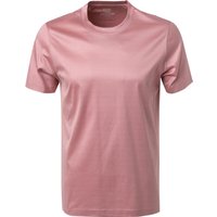 ETON Herren T-Shirt rosa Baumwolle Slim Fit von Eton