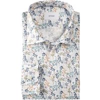 Eton Baumwoll-Hemd mit floralem Print von Eton