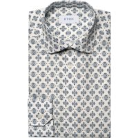 Eton Baumwoll-TENCEL™-Hemd mit Medaillon-Print, Contemporary Fit von Eton