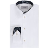 Eton Baumwollhemd mit Ausputz, Slim Fit in 38S von Eton