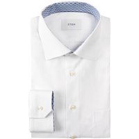 Eton Baumwollhemd mit Ausputz und Brusttasche, Classic Fit in 41 von Eton