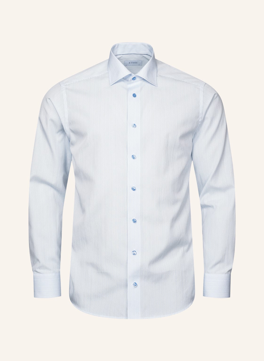 Eton Contemporary Fit Popeline-Hemd blau von Eton