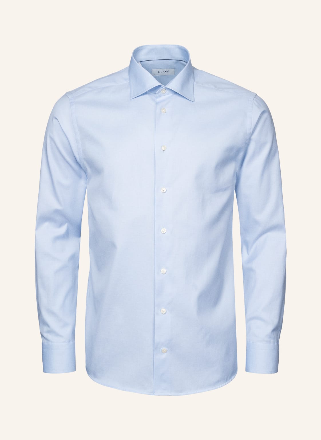 Eton Contemporary Fit Signature Twill-Hemd blau von Eton