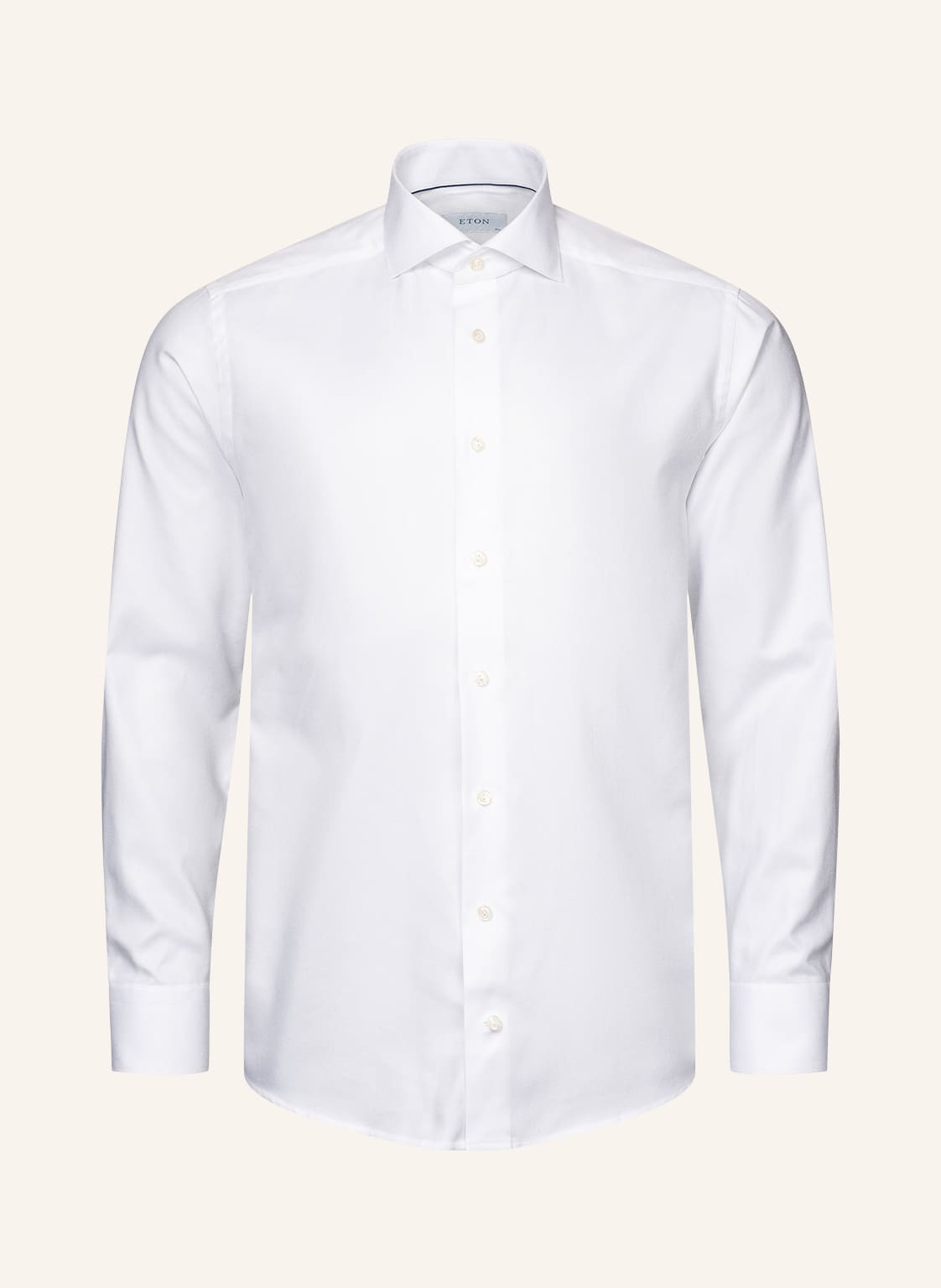 Eton Contemporary Fit Twill-Hemd weiss von Eton