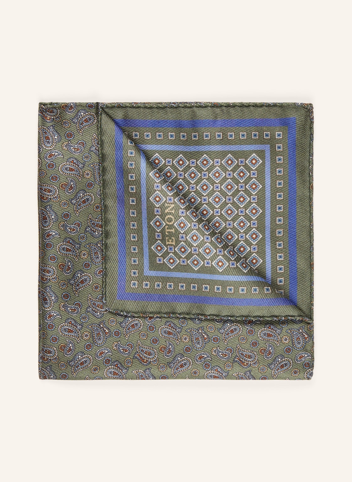 Eton Einstecktuch gruen von Eton