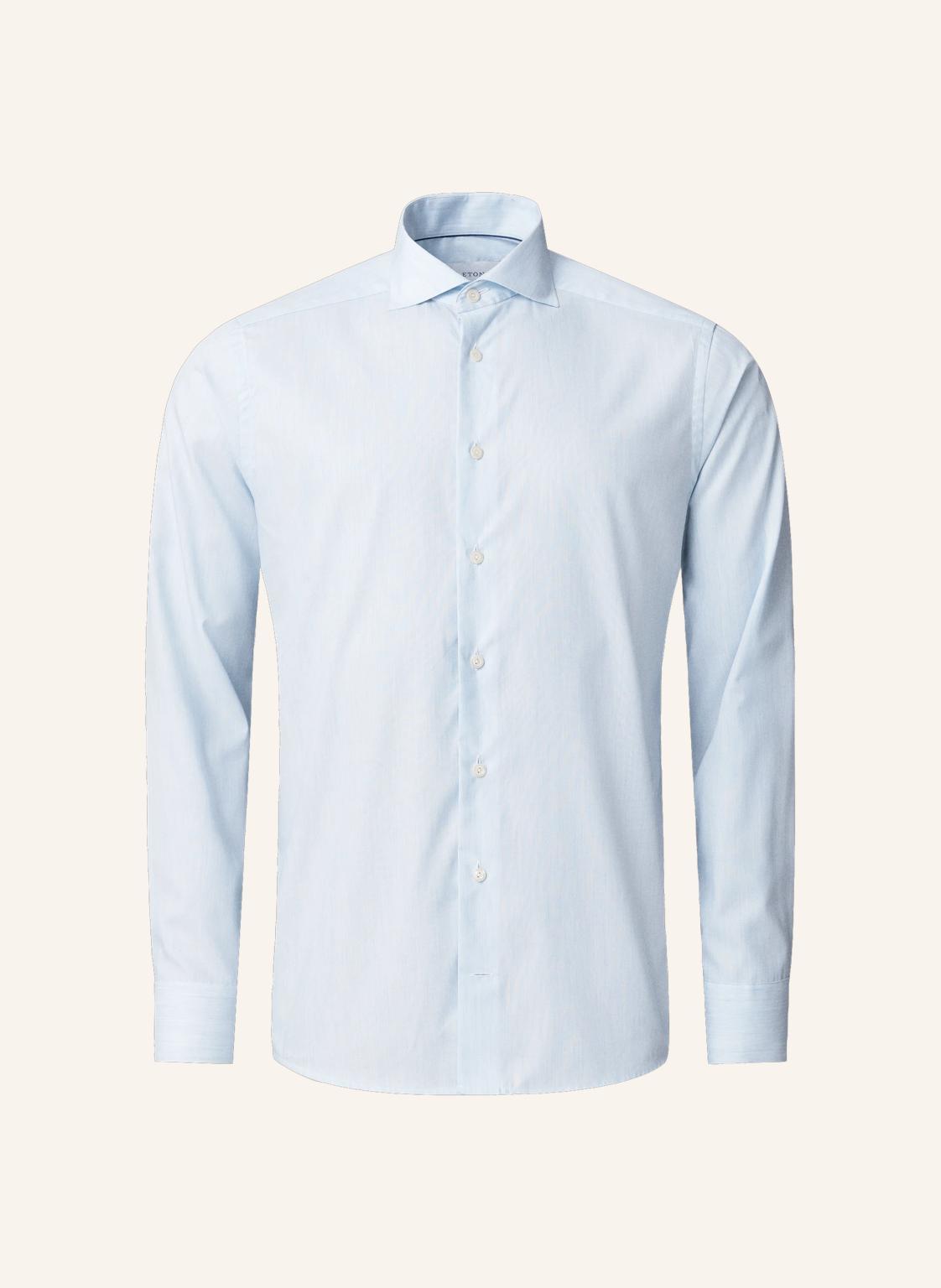 Eton Fine Twill-Hemd Contemporary Fit blau von Eton