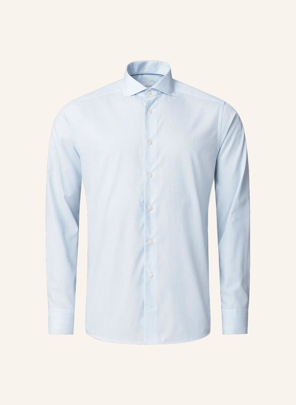 Eton Fine Twill-Hemd Slim Fit blau von Eton