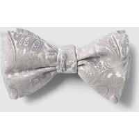 Eton Fliege mit Allover-Muster Modell 'Paisley' in Hellgrau, Größe 1 von Eton
