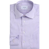 Eton Gestreiftes Twill-Hemd  aus Baumwolle, Classic Fit in 41 von Eton