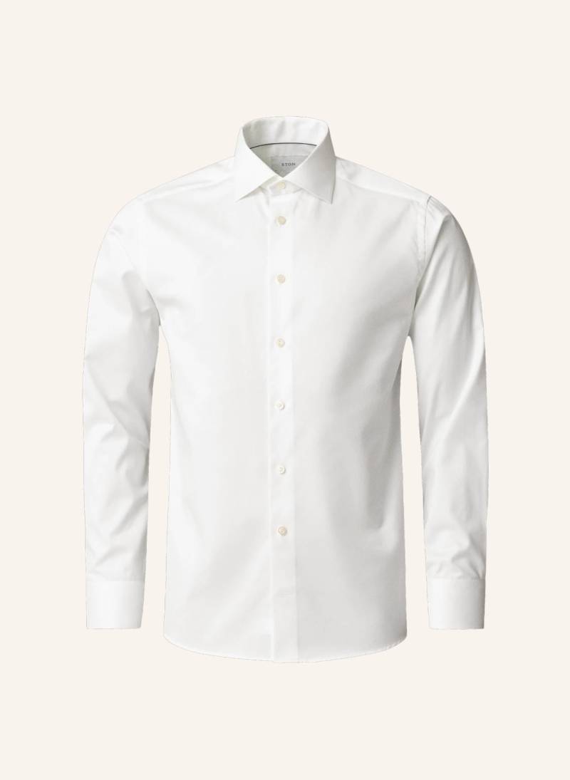 Eton Hemd Baumwolle Tencel™ Lyocell Contemporary Fit weiss von Eton