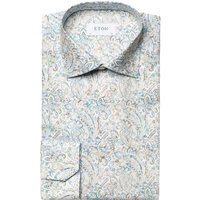 Eton Hemd mit Paisley-Muster und Lyocell-Anteil, Slim Fit von Eton