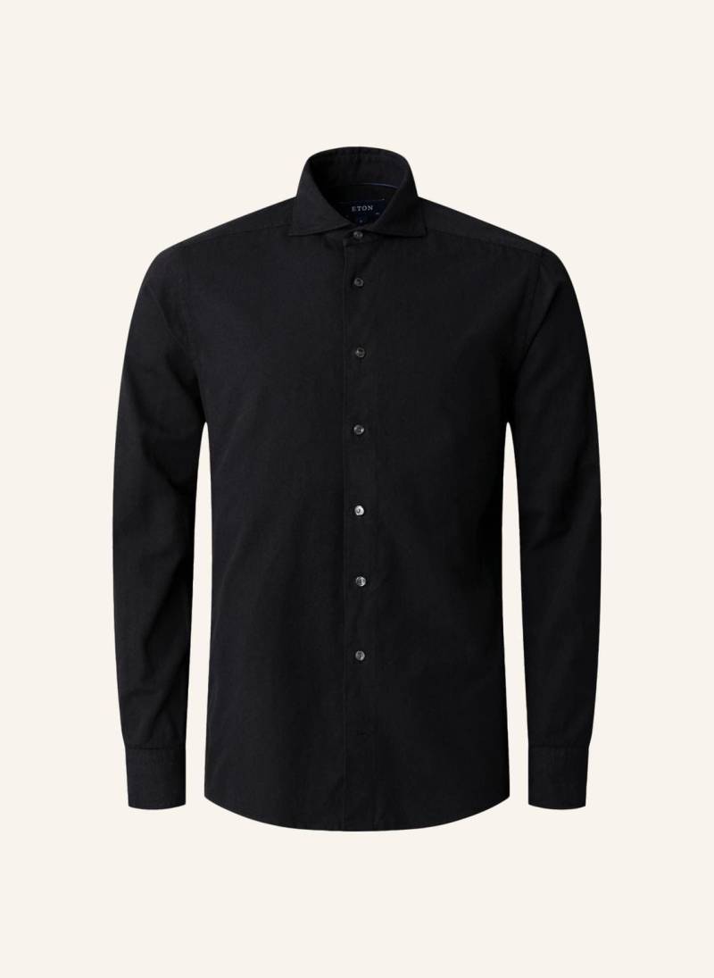 Eton Jeanshemd Slim Fit schwarz von Eton
