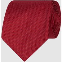 Eton Krawatte aus reiner Seide (8 cm) in Rot, Größe One Size von Eton