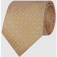 Eton Krawatte aus reiner Seide (8cm) in Dunkelgelb, Größe One Size von Eton