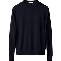 Eton Leichter Pullover aus extrafeiner Merinowolle mit O-Neck in XL von Eton