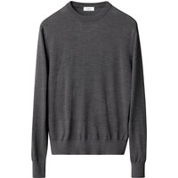 Eton Leichter Pullover aus extrafeiner Merinowolle mit O-Neck in XXL von Eton