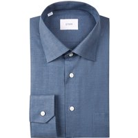 Eton Leichtes Flanell-Hemd mit dezenter Fischgrät-Webstruktur von Eton