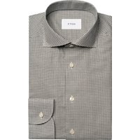 Eton Leichtes Flanellhemd mit Kleinkaromuster, Contemporary in 41 von Eton