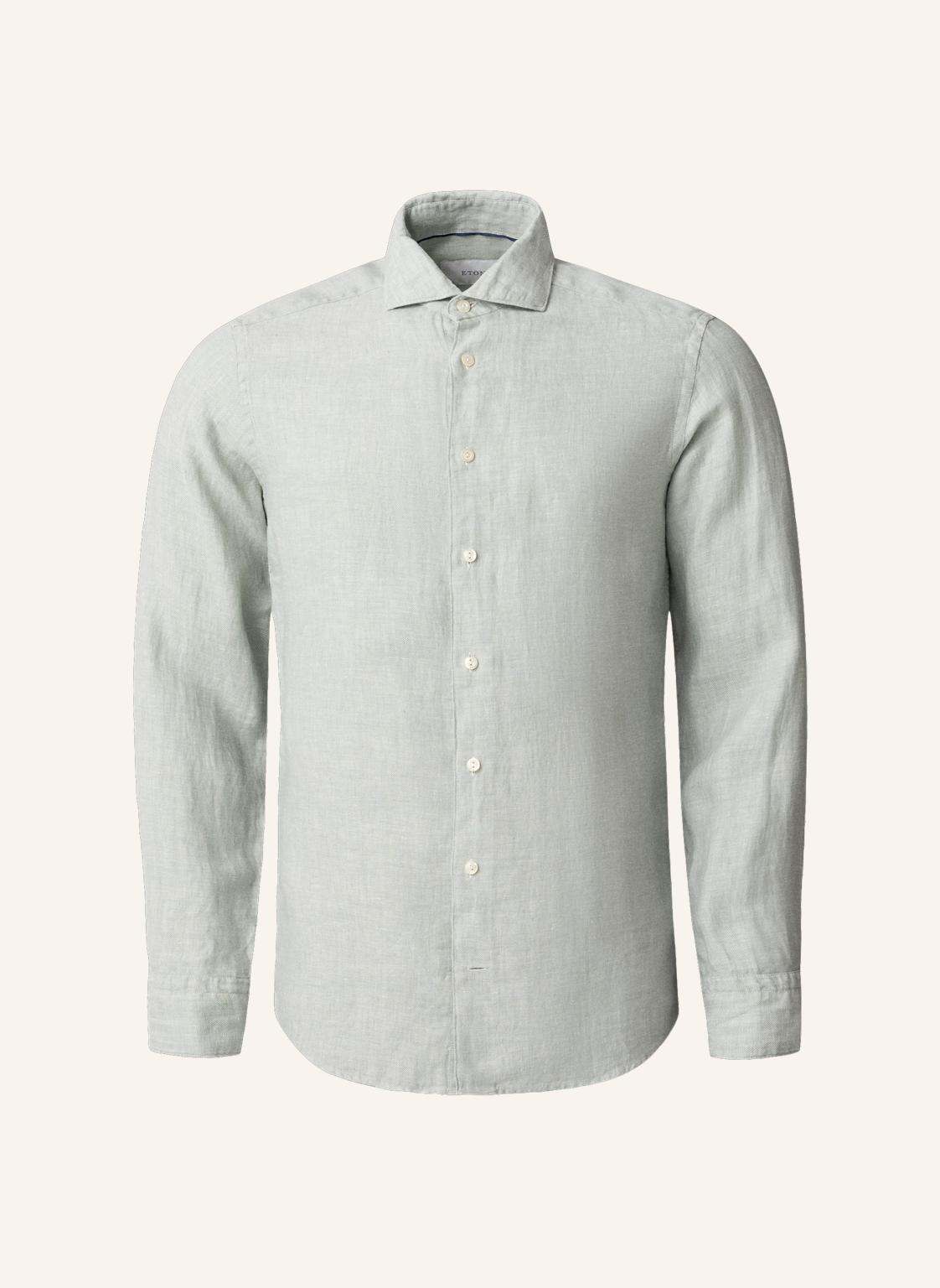 Eton Leinenhemd Contemporary Fit gruen von Eton