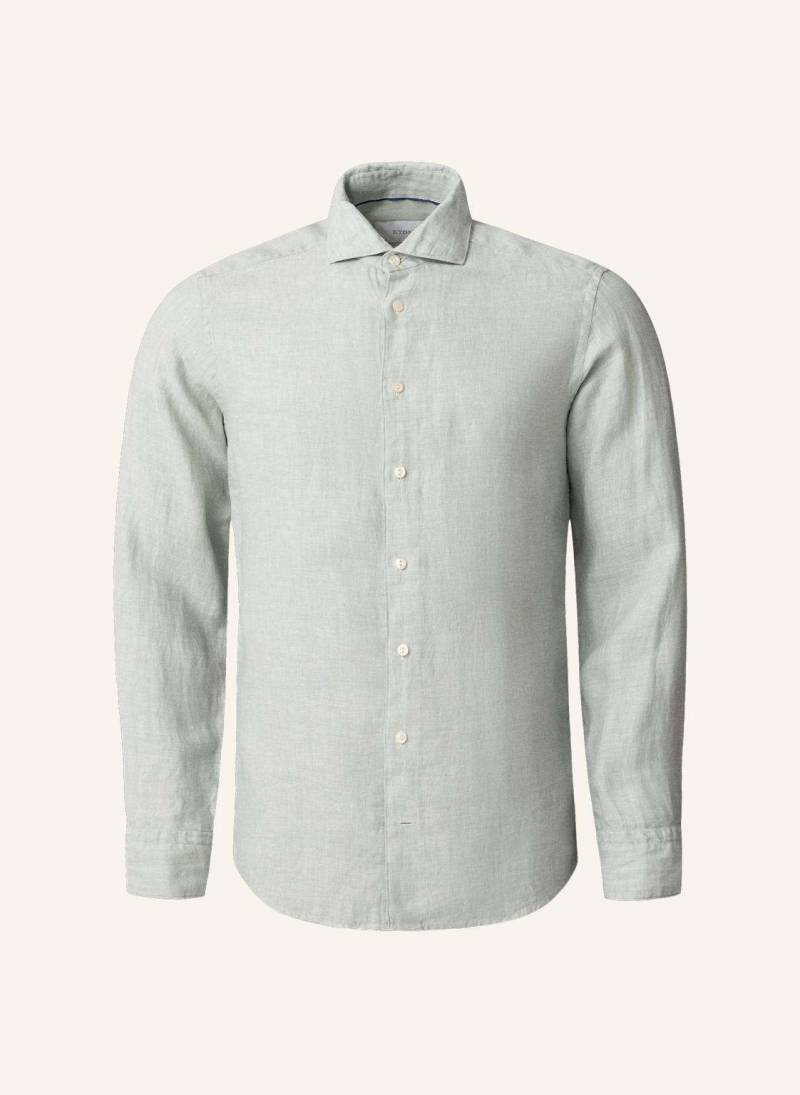 Eton Leinenhemd Contemporary Fit gruen von Eton