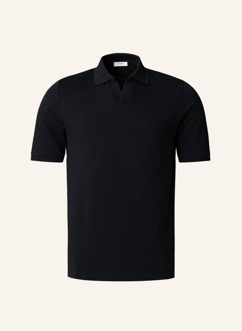 Eton Polohemd Aus Baumwolle blau von Eton