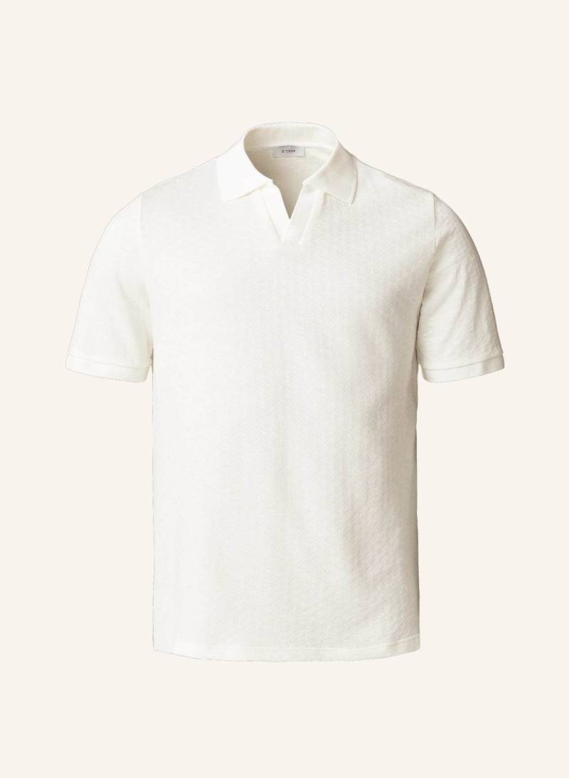 Eton Polohemd Aus Baumwolle weiss von Eton