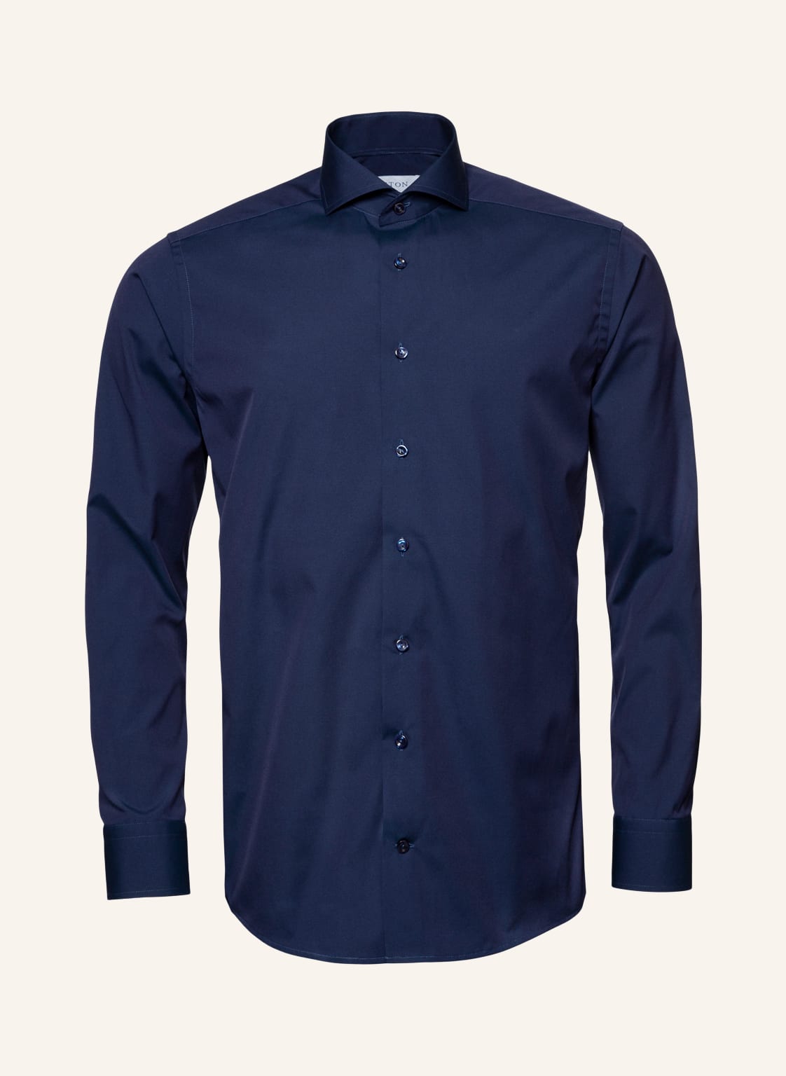 Eton Popelinhemd Slim Fit blau von Eton