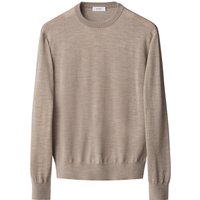 Eton Leichter Pullover aus extrafeiner Merinowolle mit O-Neck in S von Eton