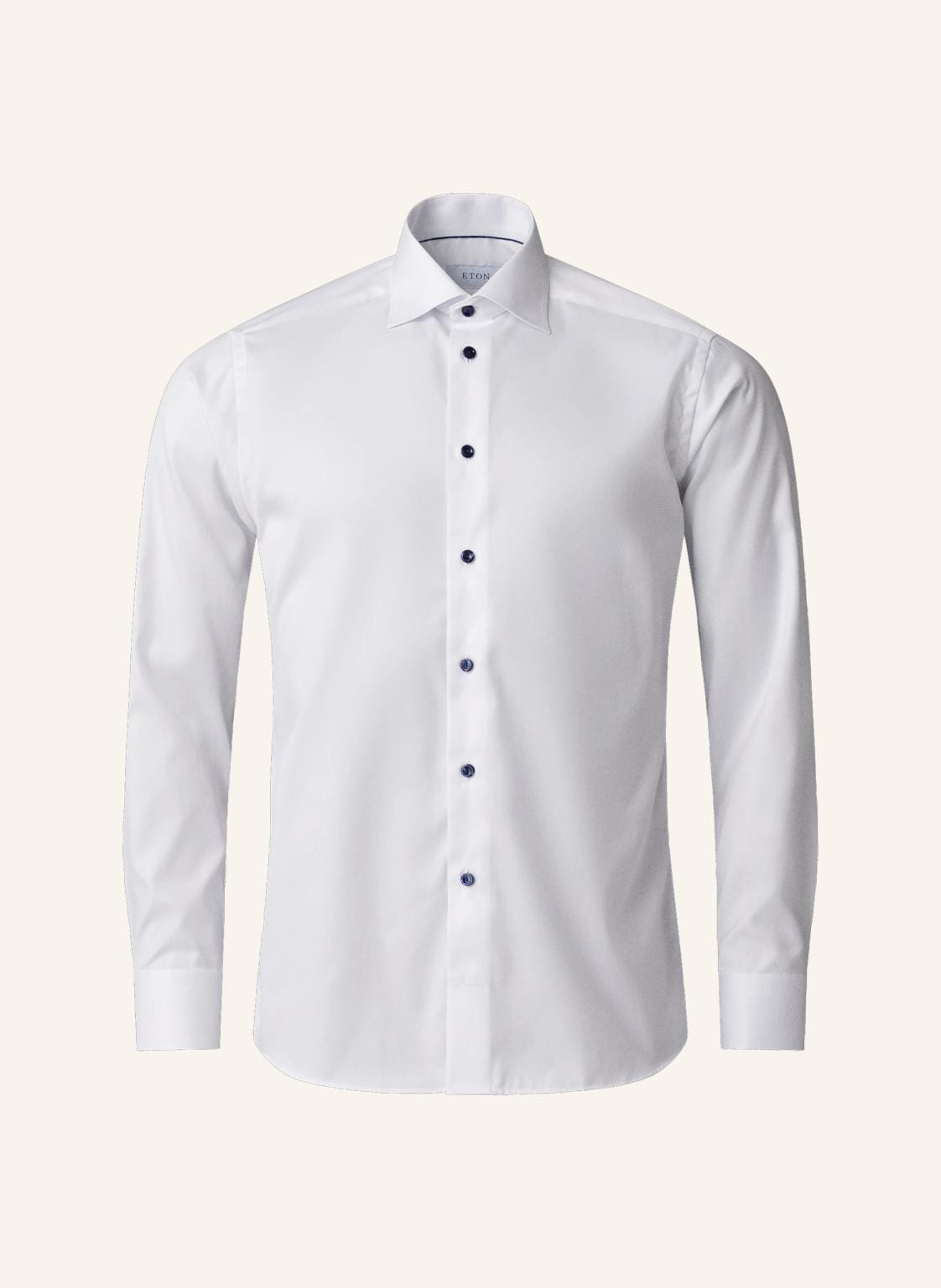 Eton Signature-Twill-Hemd Contemporary Fit weiss von Eton