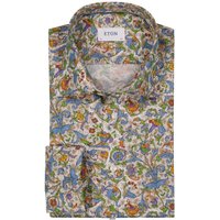 Eton Signature Twill-Hemd mit floralem Print, Classic von Eton