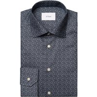 Eton Signature-Twill-Hemd mit floralem Print, Contemporary in 41 von Eton
