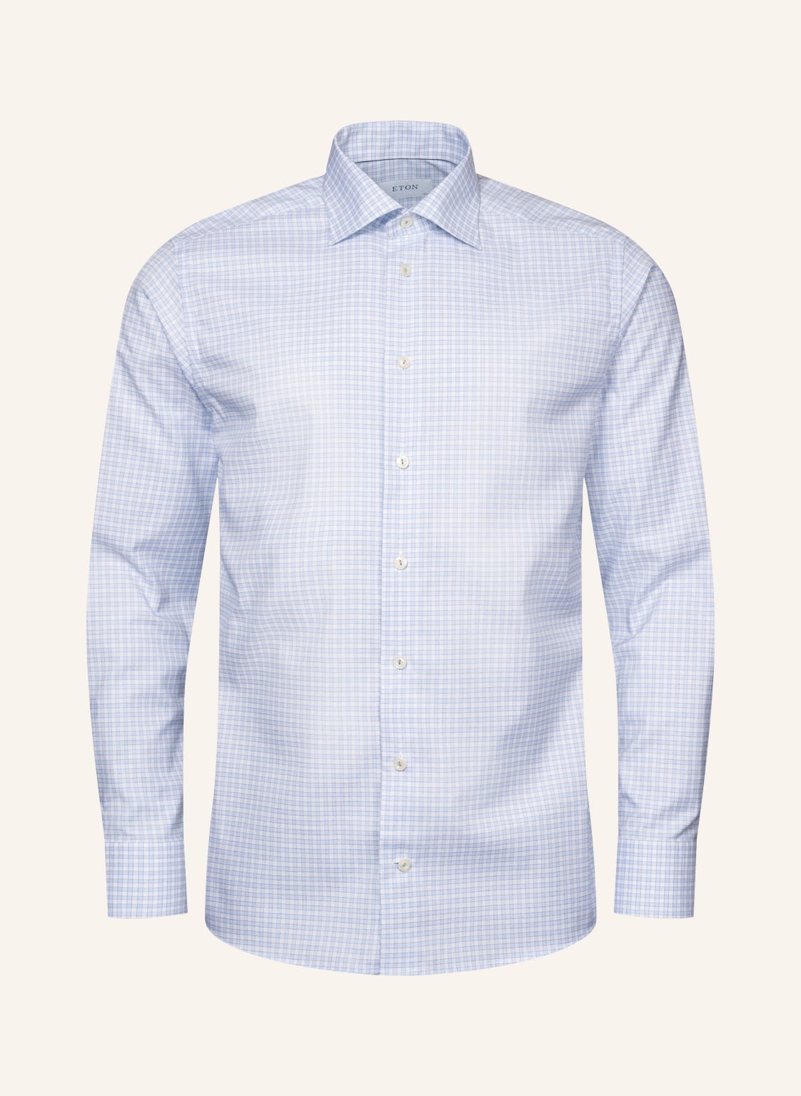 Eton Slim Fit Signature Twill-Hemd blau von Eton