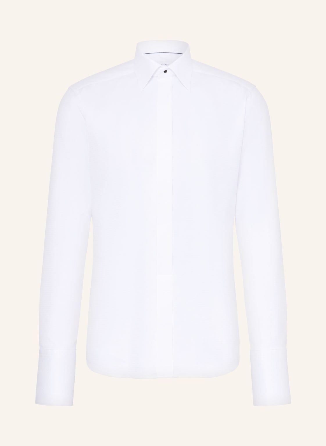 Eton Smoking-Hemd Slim Fit Mit Umschlagmanschette weiss von Eton