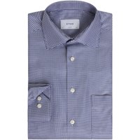 Eton Twill-Hemd mit Kentkragen und Hahnentrittmuster,Classic in 43 von Eton