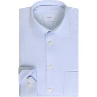 Eton Twill-Hemd mit Kentkragen und Hahnentrittmuster,Classic in 44 von Eton