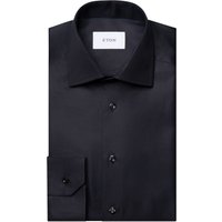 Eton King Twill-Hemd aus hochwertigster und glänzender Baumwolle, Slim Fit in 39S von Eton