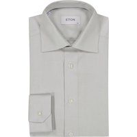 Eton Unifarbenes Hemd in Twill-Struktur, Classic Fit von Eton