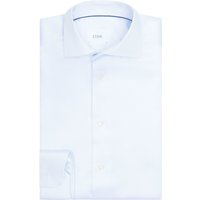 Eton Unifarbenes Hemd mit Pinpoint-Struktur und Haifischkragen, Slim in 40S von Eton