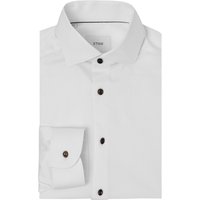 Eton Unifarbenes Twill-Hemd mit Haifischkragen, Contemporary Fit in 39 von Eton