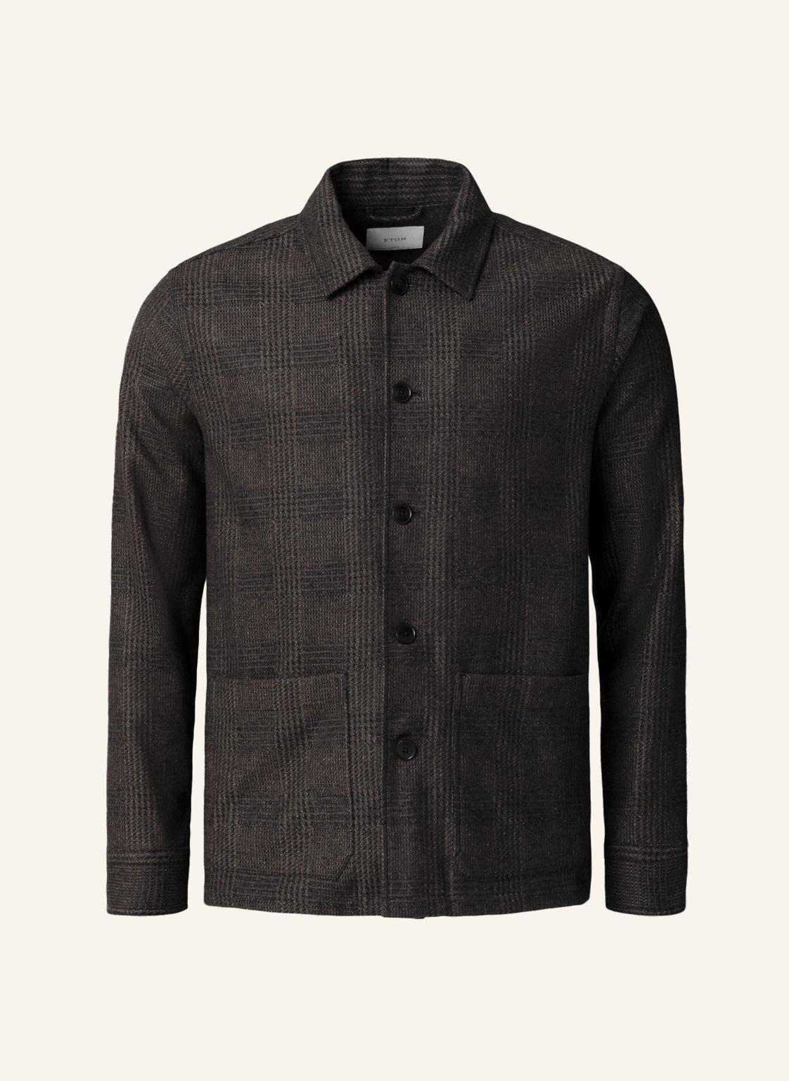 Eton Woll-Kaschmir-Jacke grau von Eton