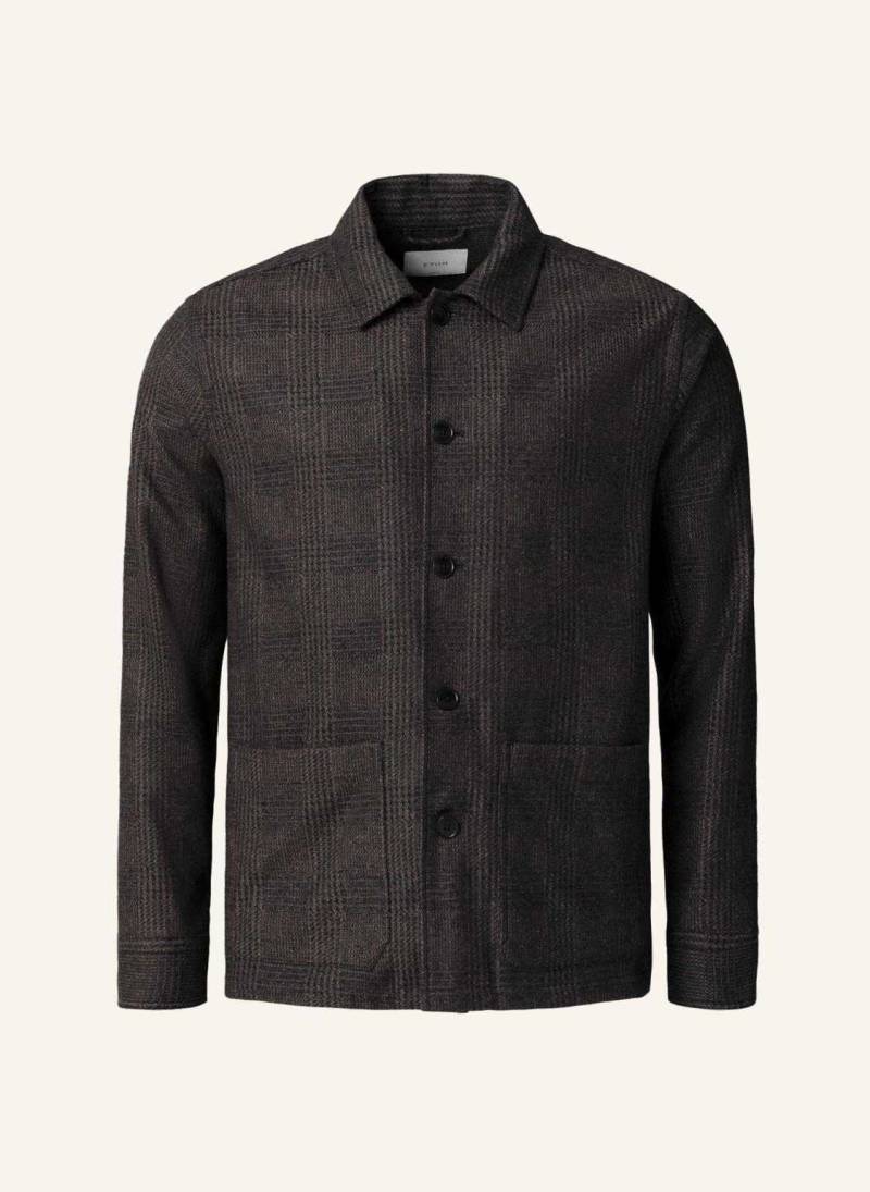 Eton Woll-Kaschmir-Jacke grau von Eton