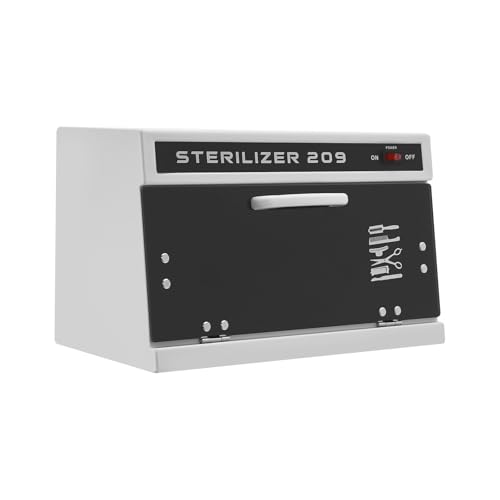 Etrhdfyts UV Sterilisator 8W Desinfektionsgerät mit 1.2m Netzkabels, Desinfektion Kabinett, Sterilisationsgerät UV Sterilizer für Nagelstudio Maniküre Nagel Werkzeuge Handtücher Kosmetik Friseursalon von Etrhdfyts