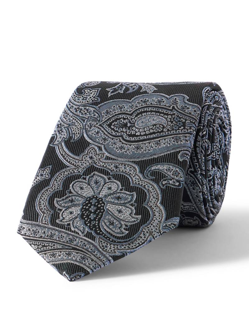 Etro - 8cm Paisley-Jacquard Silk Tie - Men - Gray von Etro